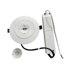 LED vészvilágítás 3W 3h IP20, hideg fehér 6000K, Ø145x34 mm - LEL502