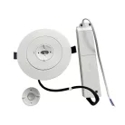 LED vészvilágítás 3W 3h IP20, hideg fehér 6000K, Ø145x34 mm - LEL502