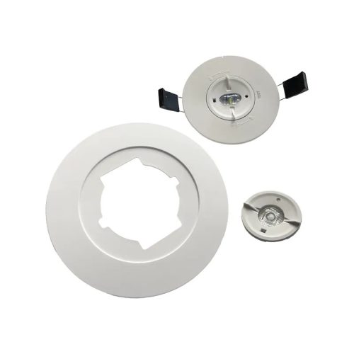 LED vészvilágítás 3W 3h IP20, hideg fehér 6000K, Ø145x34 mm - LEL502
