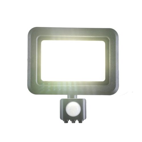 LED reflektor 30W 2400lm 4000K IP44 PIR mozgásérzékelővel - LF0023S