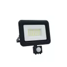 LED reflektor 30W 2400lm 4000K IP44 PIR mozgásérzékelővel - LF0023S