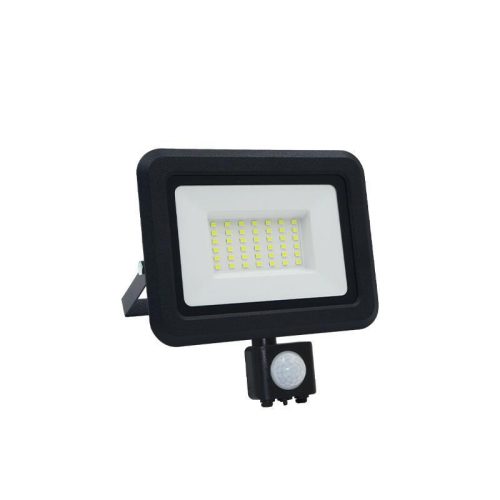 LED reflektor 30W 2400lm 4000K IP44 PIR mozgásérzékelővel - LF0023S