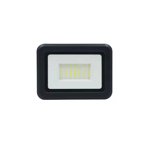LED reflektor 30W fekete IP65 4000K 154x114x36mm - LF0023