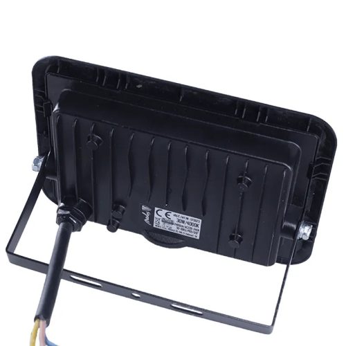 LED reflektor 30W fekete IP65 4000K 154x114x36mm - LF0023