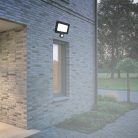 LED reflektor érzékelővel 50W, 4000 lm, 4000K semleges fehér, IP44, fekete, 185x188x51 mm - LF0024S