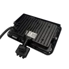 LED reflektor érzékelővel 50W, 4000 lm, 4000K semleges fehér, IP44, fekete, 185x188x51 mm - LF0024S