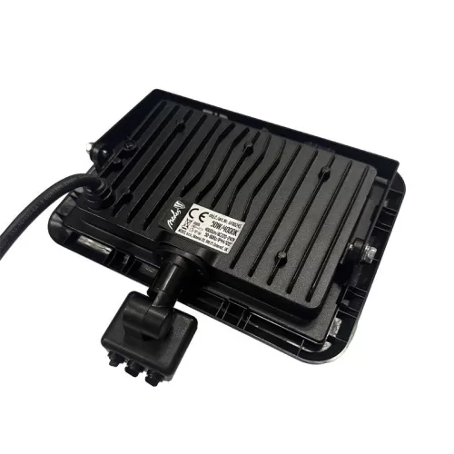 LED reflektor érzékelővel 50W, 4000 lm, 4000K semleges fehér, IP44, fekete, 185x188x51 mm - LF0024S