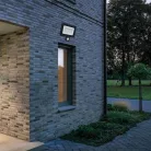 LED reflektor érzékelővel 50W, 4000 lm, 4000K semleges fehér, IP44, fekete, 185x188x51 mm - LF0024S