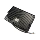 LED reflektor 100W, 8000 lm, 4000K semleges fehér, IP65, fekete, 195x38x275 mm - LF0025