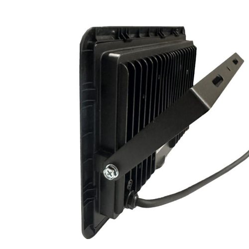 LED reflektor 100W, 8000 lm, 4000K semleges fehér, IP65, fekete, 195x38x275 mm - LF0025
