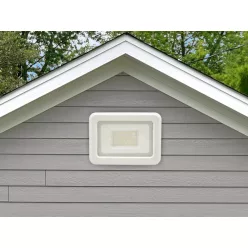   LED reflektor 20W, 1600 lm, 4000K semleges fehér, IP65, fehér, 128x93x32 mm - LF0122