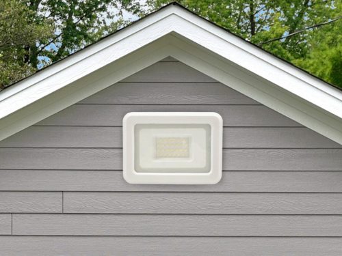 LED reflektor 20W, 1600 lm, 4000K semleges fehér, IP65, fehér, 128x93x32 mm - LF0122