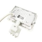 LED reflektor érzékelővel 20W, 1600 lm, 4000K semleges fehér, IP44, fehér, 128x149x41 mm - LF0122S