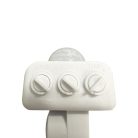 LED reflektor érzékelővel 20W, 1600 lm, 4000K semleges fehér, IP44, fehér, 128x149x41 mm - LF0122S