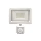 LED reflektor érzékelővel 20W, 1600 lm, 4000K semleges fehér, IP44, fehér, 128x149x41 mm - LF0122S
