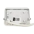 LED reflektor 20W, 1600 lm, 4000K semleges fehér, IP65, fehér, 128x93x32 mm - LF0122