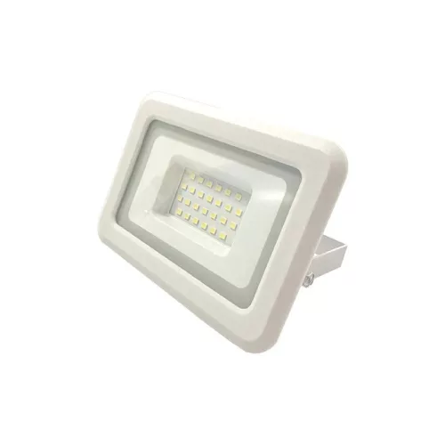 LED reflektor 20W, 1600 lm, 4000K semleges fehér, IP65, fehér, 128x93x32 mm - LF0122