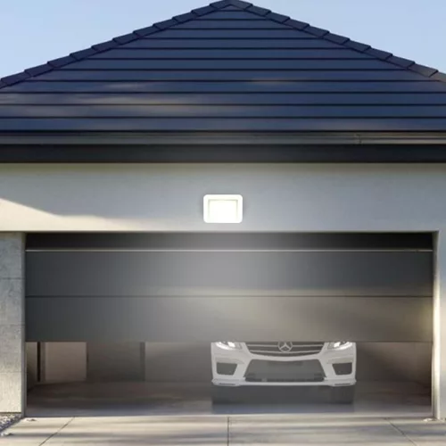 LED reflektor 20W, 1600 lm, 4000K semleges fehér, IP65, fehér, 128x93x32 mm - LF0122