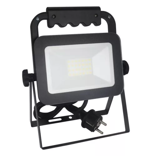 LED kültéri reflektor 20W, 1800Lm, 4000K, IP44, fekete - LF2022H