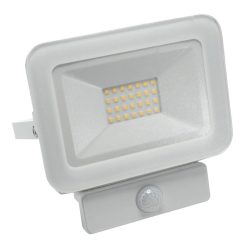   LED kültéri reflektor 20W, 1800Lm, 4000K, IP65, mozgásérzékelővel, fehér - LF2122S