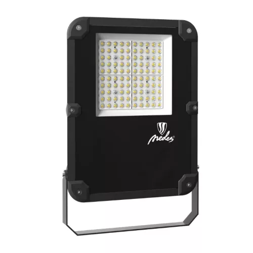 LED reflektor 50W, 7500 lm, 5000K semleges fehér, IP66, fekete - LF4024N
