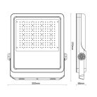 LED reflektor 150W, 22500 lm, 5000K semleges fehér, IP66, alumínium - LF4026S