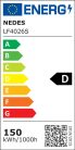 LED reflektor 150W, 22500 lm, 5000K semleges fehér, IP66, alumínium - LF4026S