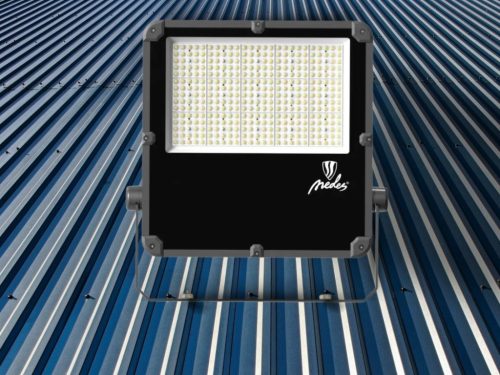 LED reflektor 200W, 30000 lm, 5000K semleges fehér, IP66, fekete, IP66 - LF4027N