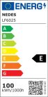 LED Reflektor 100W 257x286x60mm 5000K IP65 LF6025
