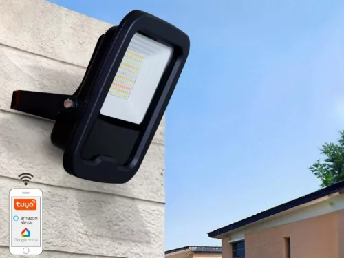 LED Reflektor 30W 165x194x48mm 3000K–6500K+RGB IP65 LF6033W