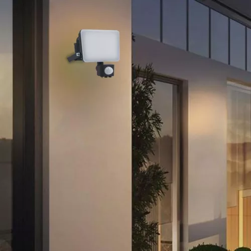 LED Reflektor mozgásérzékelővel 10W 4000K IP44 109x122x84mm - LF7021S
