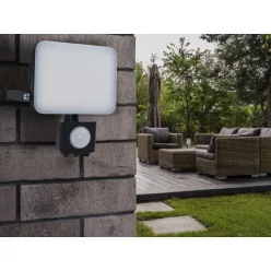   LED Reflektor mozgásérzékelővel 30W 4000K IP44 163x155x76mm - LF7023S