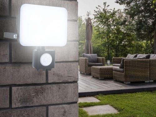 LED Reflektor mozgásérzékelővel 30W 4000K IP44 163x155x76mm - LF7023S
