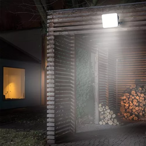 LED reflektor 50W, 4750 lm, 4000K semleges fehér, IP65, 198x179x55 mm - LF7024