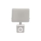 LED Reflektor 10W 950lm Természetes fehér 4000K Fehér PIR IP44 - LF7121S