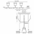 LED padlóvilágítás 0,6W DC12V, 40 lm, IP67, természetes fehér, fém, 30x30x26mm - LFL112S