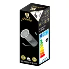 LED padlóvilágítás 0,4W DC12V, 7 lm, IP67, természetes fehér, fém, Ø18x26mm - LFL120