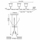 LED padlóvilágítás 0,4W DC12V, 7 lm, IP67, természetes fehér, fém, Ø18x26mm - LFL120