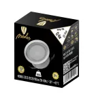LED padlóvilágítás 0,4W DC12V, 59 lm, IP67, természetes fehér, fém, Ø39,5x20mm - LFL123
