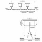 LED padlóvilágítás 1,5W DC12V, 110 lm, IP67, természetes fehér, fém, Ø60x26mm - LFL124