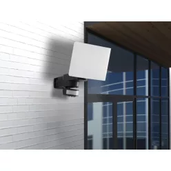   LED reflektor 24W 1900lm 4000K PIR érzékelővel IP54 fekete - LFX021