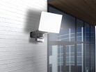 LED reflektor 24W 1900lm 4000K PIR érzékelővel IP54 fekete - LFX021