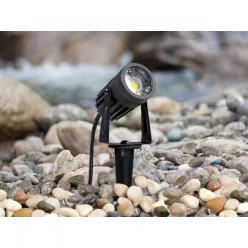   LED kerti világítás 3W AC85-264V, IP67, meleg fehér 2800K, Ø40x66mm - LGL411