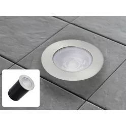   LED padlóvilágítás 4W, 210 lm, 2800K meleg fehér, IP67, Ø65x57 mm - LGL514