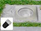 LED padlóvilágítás 4W, 210 lm, 2800K meleg fehér, IP67, 60x60x57 mm - LGL514S