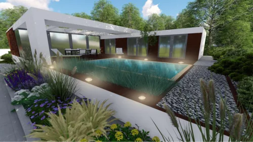 LED padlóvilágítás 4W, 210 lm, 2800K meleg fehér, IP67, Ø65x57 mm - LGL514