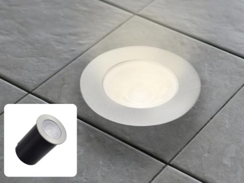 LED padlóvilágítás 4W, 210 lm, 2800K meleg fehér, IP67, Ø65x57 mm - LGL514