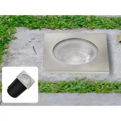   LED padlólámpa 4W, DC12V, IP67, 4000K természetes fehér, 30° sugárzás, 100kg terhelhetőség - LGL524S