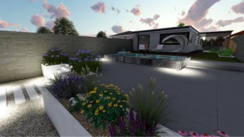 LED padlólámpa 4W, DC12V, IP67, 4000K természetes fehér, 30° sugárzás, 100kg terhelhetőség - LGL524S