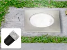 LED padlólámpa 4W, DC12V, IP67, 4000K természetes fehér, 30° sugárzás, 100kg terhelhetőség - LGL524S